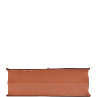 Hermès Kelly Danse Gold Evercolor Palladium Hardware