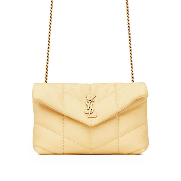 YSL Puffer Toy Bag in Quilted Lambskin