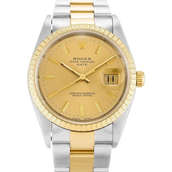 Rolex Oyster Perpetual Date 15223.2 34 MM Unisex Watch