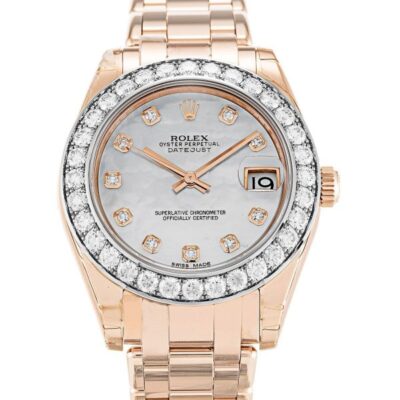 Luxurious Rolex Pearlmaster 81285 34mm Ladies Watch | Buy Online