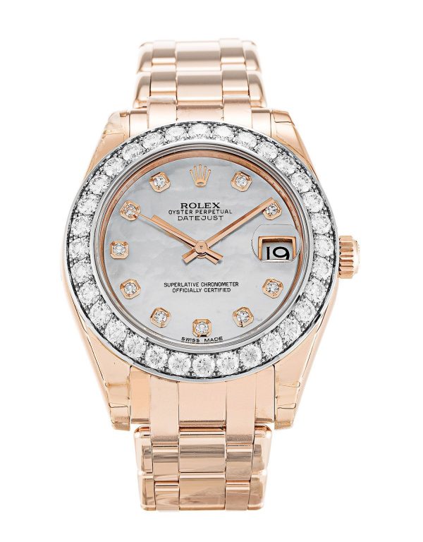 Luxurious Rolex Pearlmaster 81285 34mm Ladies Watch | Buy Online