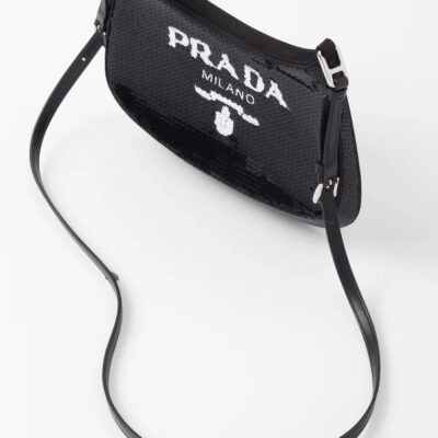 Prada Cleo Sequinned Bag