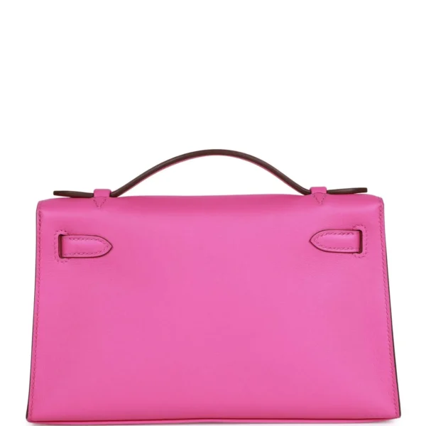 0104aedf6d972b3ece38b679fbbcdd58 Hermès Kelly Pochette Magnolia Swift Palladium Hardware