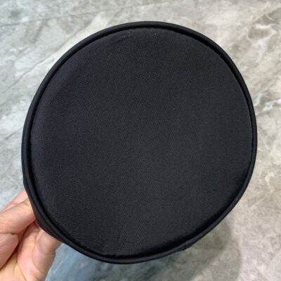 Balenciaga Wheel XS Drawstring Bucket Black