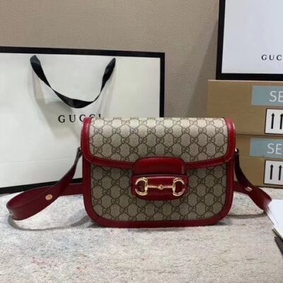 Gucci 1955 Horsebit Bag 602204 Red