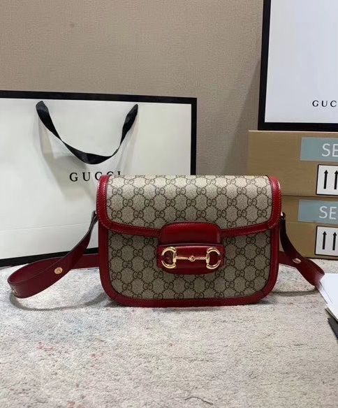 Gucci 1955 Horsebit Bag 602204 Red