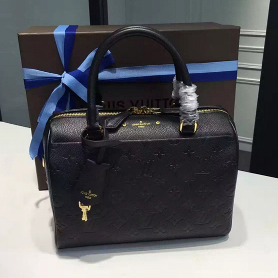 01b45b99520efebb03b14d34c33786e3 Louis Vuitton M42401 Speedy Bandouliere 25 Tote Bag Monogram Empreinte Leather