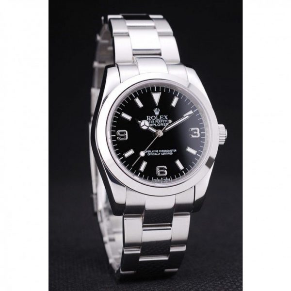 Rolex Explorer 14270 Black Dail Men Watch