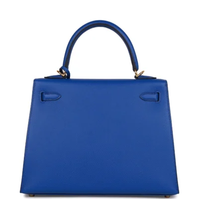 02c3d3edc4cce5a81f03e27b43e7f6ff Hermès Kelly Sellier 25 Bleu Royal Epsom Gold Hardware
