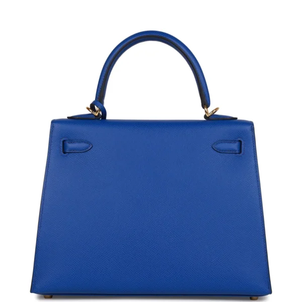 02c3d3edc4cce5a81f03e27b43e7f6ff Hermès Kelly Sellier 25 Bleu Royal Epsom Gold Hardware