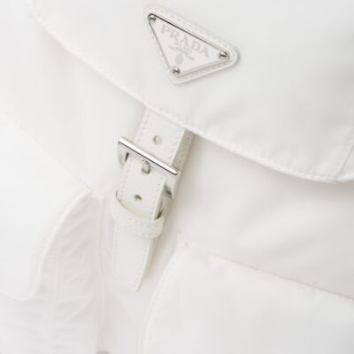 Prada Re-Nylon medium backpack - White