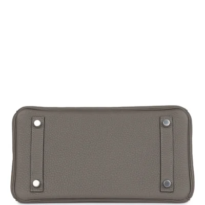 Hermès Birkin 25 Gris Meyer Togo Palladium Hardware
