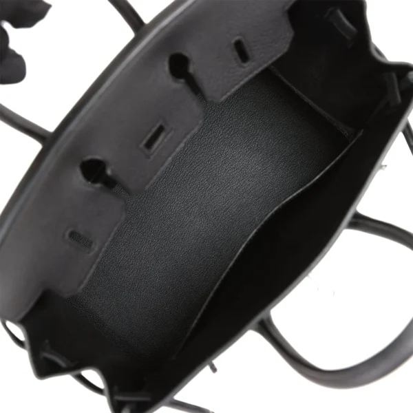 Hermès Birkin 25 Black Togo Palladium Hardware