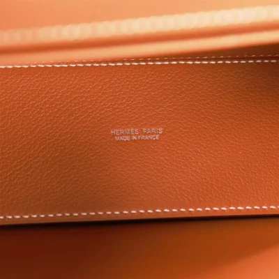 Hermès Kelly Danse Gold Evercolor Palladium Hardware