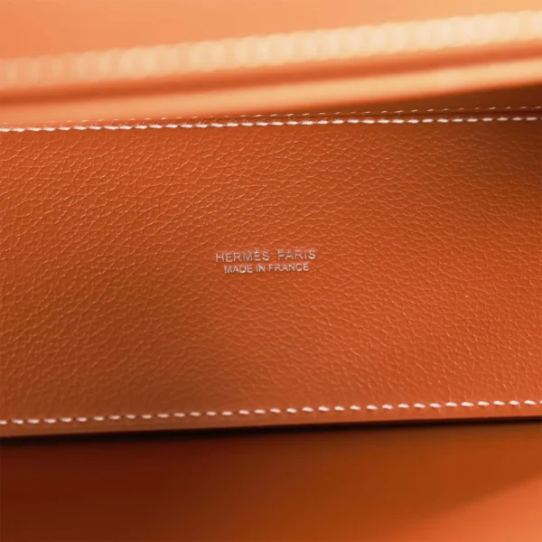 Hermès Kelly Danse Gold Evercolor Palladium Hardware