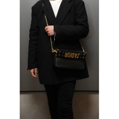 Dior J'adior Mongolian Lamb Handbag Burgundy In Mongolian Lamb
