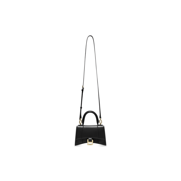 05156aab473277d1959ee7518b8f4081 WOMEN'S HOURGLASS XS HANDBAG BOX IN BLACK