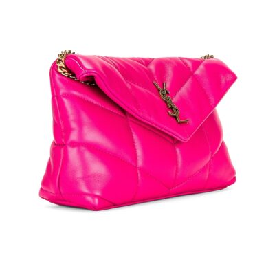 YSL Puffer Toy Bag in Quilted Lambskin