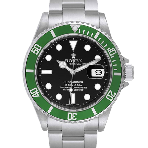 Rolex Submariner 16610LV 40MM Black Dial Silver-tone Case