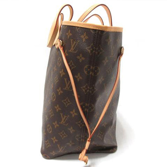حقيبة كتف لويس فويتون M40157 Neverfull GM من الكانفاس بنقشة مونوغرام