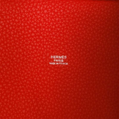 Hermès Picotin Lock 18 Vermillion Clemence Palladium Hardware