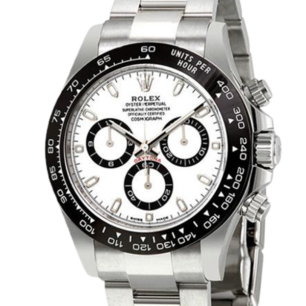 Rolex Daytona m116500ln-0001 40MM White Dial Silver-tone Case