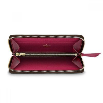 094251f0692a7a823a8ab141ea884259 Louis Vuitton Monogram Canvas Clemence Wallet M60742 Fuchsia