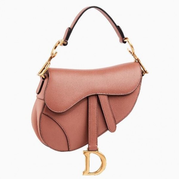 Dior Mini Saddle Bag Grained Calfskin