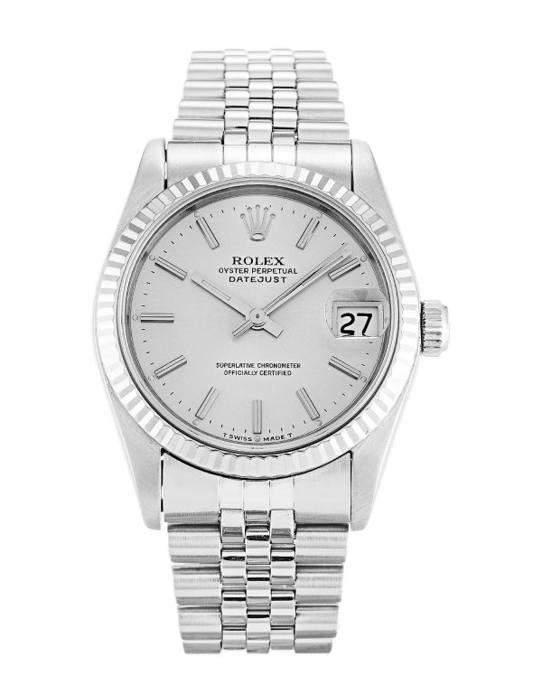 Rolex Mid-Size Datejust 68274 31 MM Ladies Watch