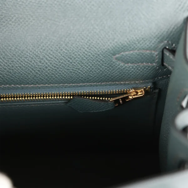 0a04faf085bb82e7827ac9acbfa59d2c Hermès Kelly Sellier 25 Bleu Orage Epsom Gold Hardware