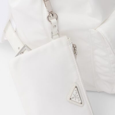 Prada Re-Nylon medium backpack - White