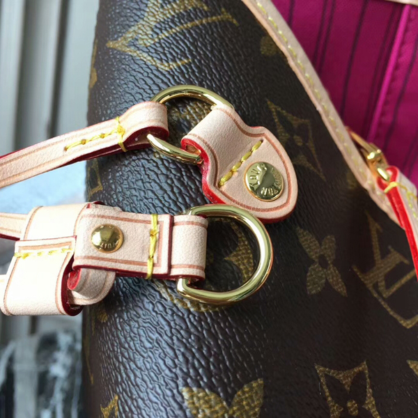 路易威登 M41178 Neverfull MM Monogram 帆布单肩包