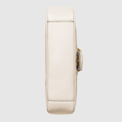GG Marmont small shoulder bag White