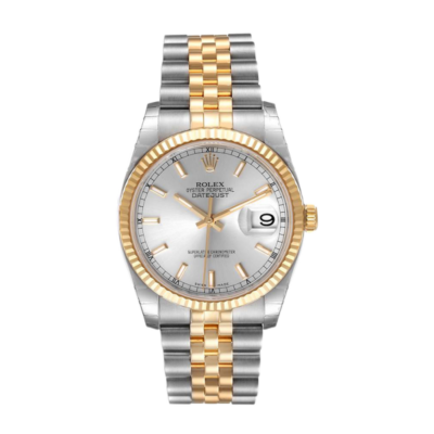 Rolex Datejust 116233SSJ 36MM Black Dial Silver-tone Case