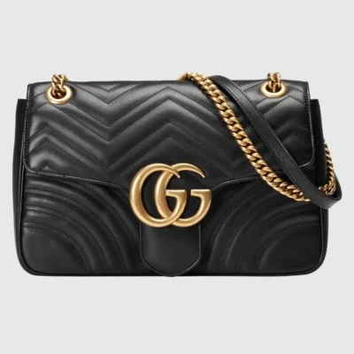 0c5e9ef17dd94f677518239e1e3ea33b GG Marmont medium shoulder bag
