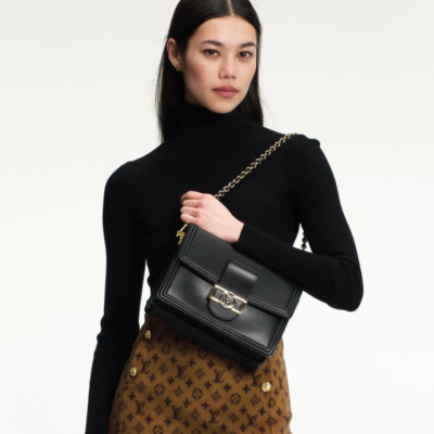 0ca5586b29855ee5c4c60670a67375df Louis vuitton Dauphine NV MM in Black