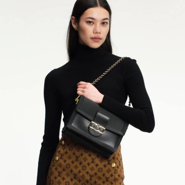 0ca5586b29855ee5c4c60670a67375df Louis vuitton Dauphine NV MM in Black