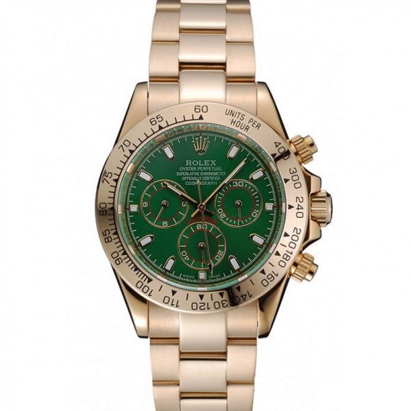 Rolex Daytona 1454244 Green Dail Men Watch