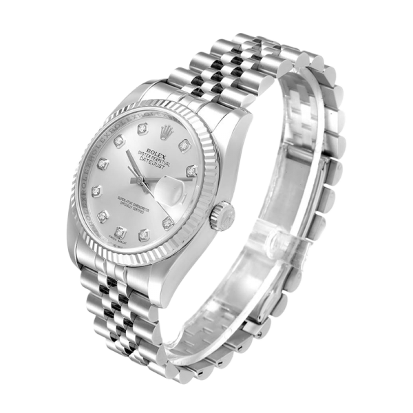 Rolex Datejust 116234-SDJ 36MM Silver Dial Silver-tone Case