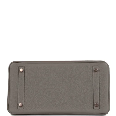 Hermès Birkin 30 Gris Meyer Togo Rose Gold Hardware