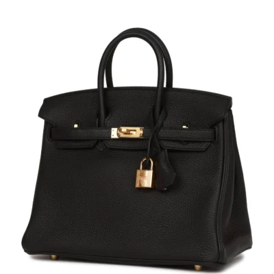 0e68a46982af70eb91891110756966eb Hermès Birkin 25 Black Togo Gold Hardware