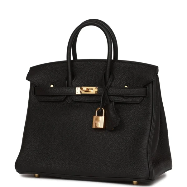 0e68a46982af70eb91891110756966eb Hermès Birkin 25 Black Togo Gold Hardware