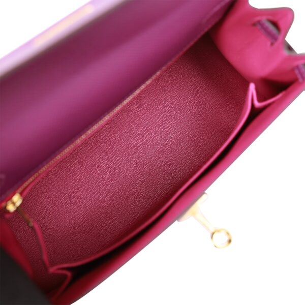 0f0acd552a7ba930da2924c30f1ef617 Hermès Special Order (HSS) Kelly Sellier 25 Anemone Verso Epsom Gold Hardware