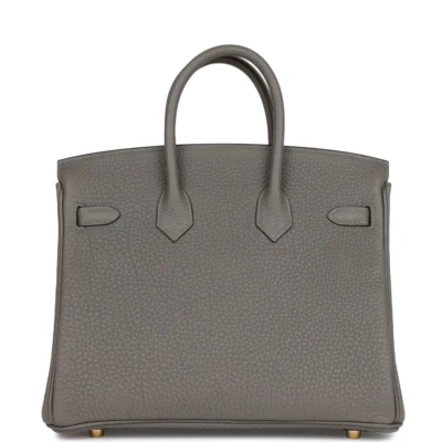 0f4b00ee41f487c042813472427eb942 Hermès Birkin 25 Gris Meyer Togo Gold Hardware