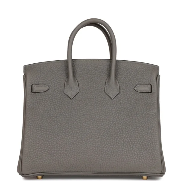 0f4b00ee41f487c042813472427eb942 Hermès Birkin 25 Gris Meyer Togo Gold Hardware