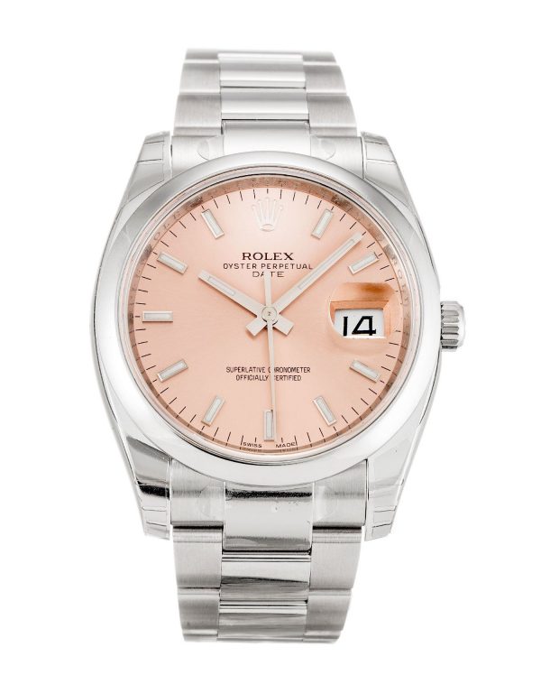0f9a0566d082c71853c7656844116487 ساعة للجنسين رولكس Oyster Perpetual Date 115200.4 34 MM