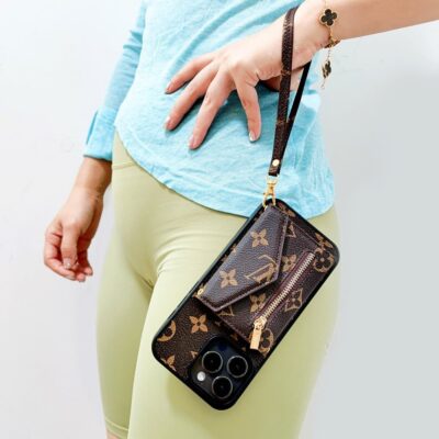 NEW IPHONE LEATHER WALLET PHONE CASE theroxymob