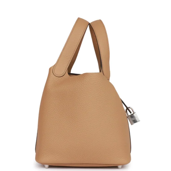 10ca612988dd81edb487b001df9512dd Hermès Picotin Lock 18 Chai Clemence Palladium Hardware