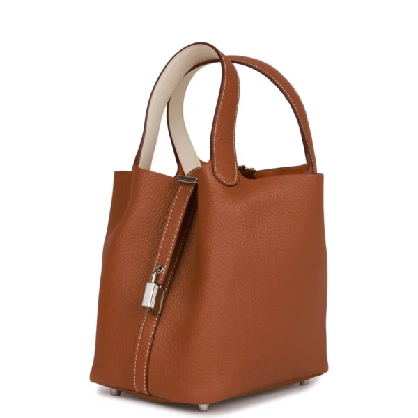 10e5be0544b252eeabfa53ef24649b6a Hermès Eclat Picotin Lock 18 Gold Clemence Palladium Hardware