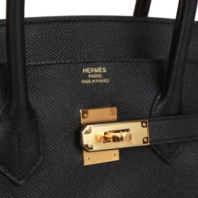 110ba3a75728d89425c71dcf2a455b7e Hermès Birkin 35 Black Epsom Gold Hardware